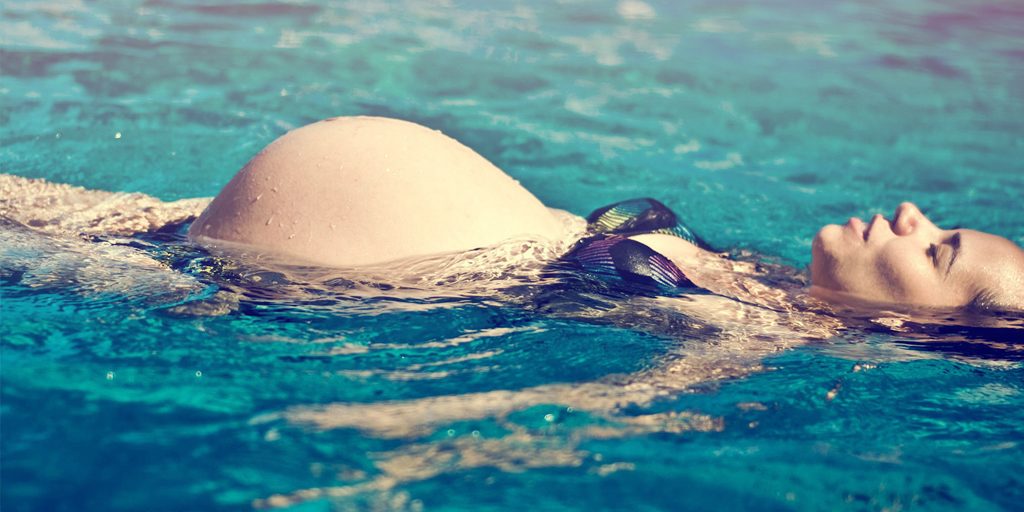 natación durante el embarazo